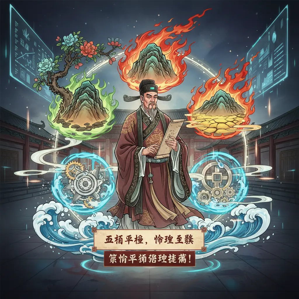 算命師傅推薦 - 五行