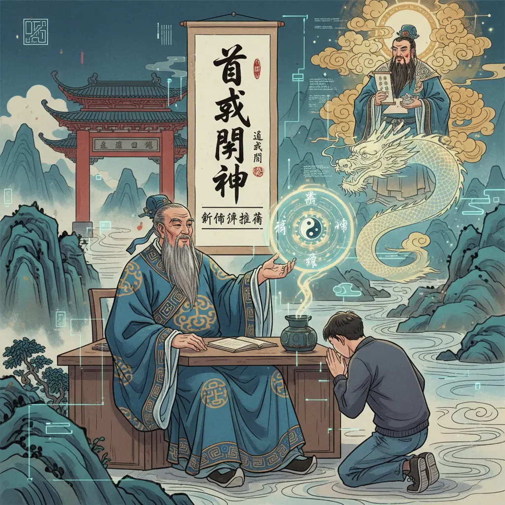 算命師傅推薦 - 道教問神