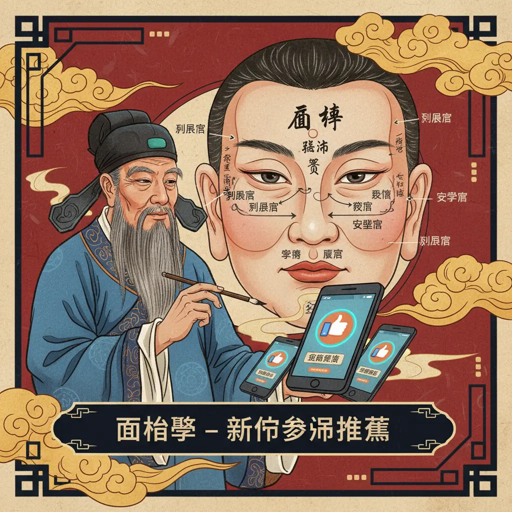 算命師傅推薦 - 面相學